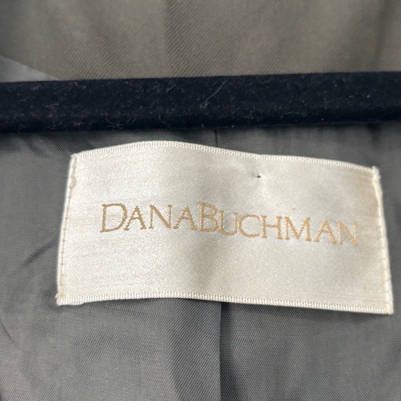 Dana Buchman Vintage Green Blazer 100%‎ Silk NWT Dead stock Size 16 - Picture 3 of 6